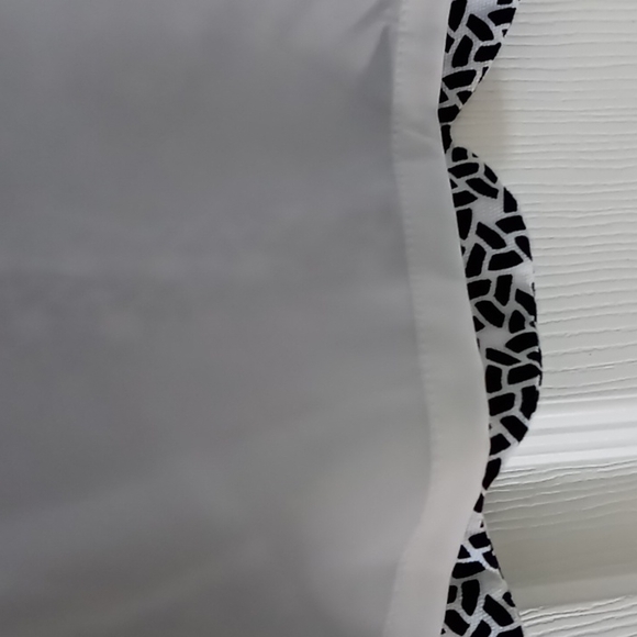 COPY - Talbots petites black and white scallop skirts size 14p - Picture 4 of 10